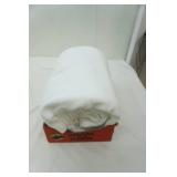 White Fleece Blanket 5