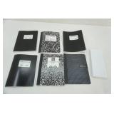 NEW 6ct Composition Notebooks & Envelopes
