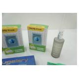 WD-40, Goof-Off, Adhesive, Washer Tablets, Mold 7 Mildew Stain Cleaner, Perfume, nails