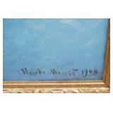 "Water Lilies" by Claude Monet 1906. 42.5" square