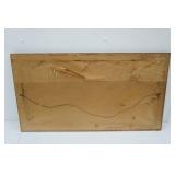 "The Last Supper" by Leonardo da Vinci 31" wide by 17" tall. Vintage