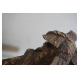 Uttermost Paza Oval Vine Gold Mirror. Approx 33"x21"