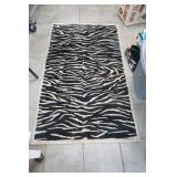 Zebra Print Rug 5