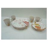 Rosanna Holiday dinnerware