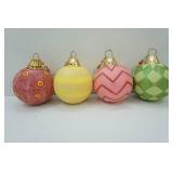 Large Christmas Ornaments 6" diameter (4ct)