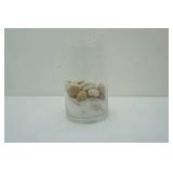 Rocks and Vase 10" tall by 6" diameter