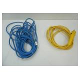 Heavy Duty Extension Cord and Drop Light cord (no fixture)