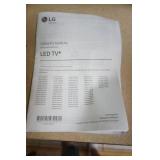 65" LG LED TV