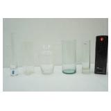 Glass Vase Lot