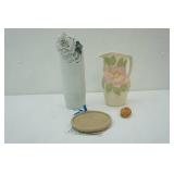 Holland Mold Pottery Pitcher and other decor