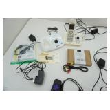 Electronics Lot with Smaller Sterilite Tote