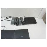 Electronics Lot with Smaller Sterilite Tote