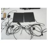 Electronics Lot with Smaller Sterilite Tote