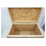 Vintage Cedar Lined Wicker Chest