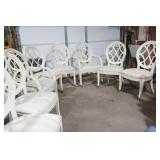 Pedestal Dining Room Table & Chairs