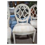 Pedestal Dining Room Table & Chairs