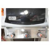 Weber Gas Grill with Cover (on wheels)