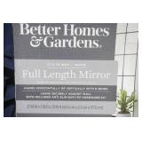 Better Homes  Gardens Full Length Mirror (NEW)