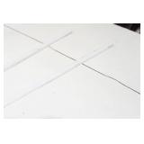 3 Drawer White Wooden Dresser