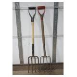 2 potato forks