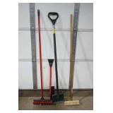 2 Deck Brushes, 7" Ice Scraper and Car Ice Scraper with Brush