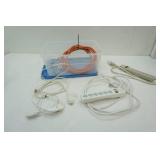 Power Strips, Variety of Extension Cords and Sterilite Storage Container
