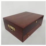 Gorham "Sea Rose" Sterling Silver Flatware Set in Naken Silverware Chest