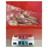 Gorham "Sea Rose" Sterling Silver Flatware Set in Naken Silverware Chest