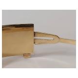 14K Gold Engraved Hinged Bangle Bracelet