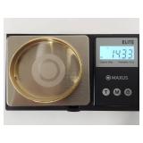 14K Gold Engraved Hinged Bangle Bracelet