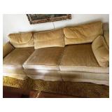 Vintage Corduroy Sofa with Removable Cushions