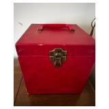 Platter-Pak 45 RPM Record Collection with Vintage Carrying Case