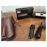 Vintage Kodak and Bell & Howell Cameras with Flashbulbs & Accessories