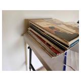 Collection of 12 Vintage Vinyl Records Including Mary Poppins and More