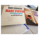 Collection of 12 Vintage Vinyl Records Including Mary Poppins and More