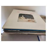 Collection of 12 Vintage Vinyl Records Including Mary Poppins and More