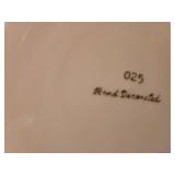 Festive Hand Decorated Lefton Holly Candy Cane and Berries Holiday China Set