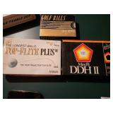 Collection of 33 Golf Balls Including Maxfli, Top-Flite and Spaulding