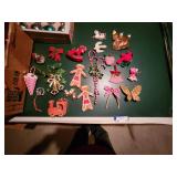Assorted Vintage Christmas Ornaments Collection