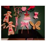 Assorted Vintage Christmas Ornaments Collection
