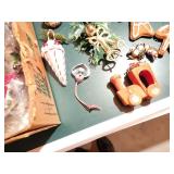 Assorted Vintage Christmas Ornaments Collection