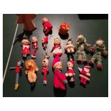 Collection of Vintage Christmas Tree Ornaments