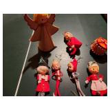 Collection of Vintage Christmas Tree Ornaments