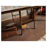 Used Ping Pong Table with Net and Paddle Set