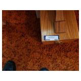 Vintage Wooden Washboard and Shoe Polish Kit