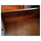 Ethan Allen Wooden Hutch with Bookcase