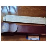 Versalog Slide Rule with Leather Case