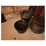 Antique Cast Iron Miniature Cookware Set