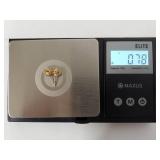 Pair of 14k Gold Knot Earrings