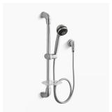 KOHLER K-8520-G MasterShower Hotel Handshower Kit, Brushed Chrome